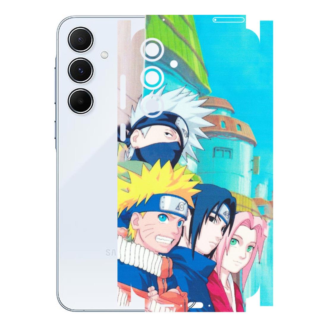 Samsung A/S Series Phone Skins (All Models) - Team Minato And Kakashi - Matte Finish (M-101) Samsung Galaxy A55 (5G)