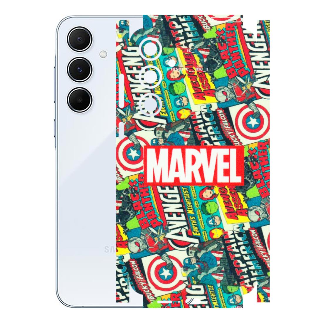 Samsung A/S Series Phone Skins (All Models) - Marvel Comic Lover - Matte Finish (M-30) Samsung Galaxy A55 (5G)