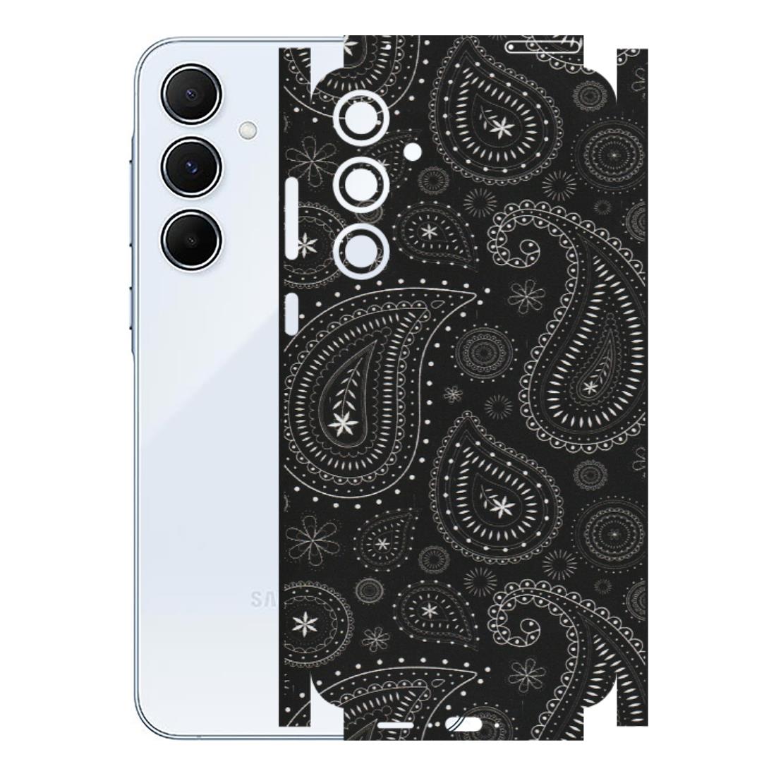 Samsung A/S Series Phone Skins (All Models) - Black Sober Kerry - Matte Finish (M-37) Samsung Galaxy A55 (5G)