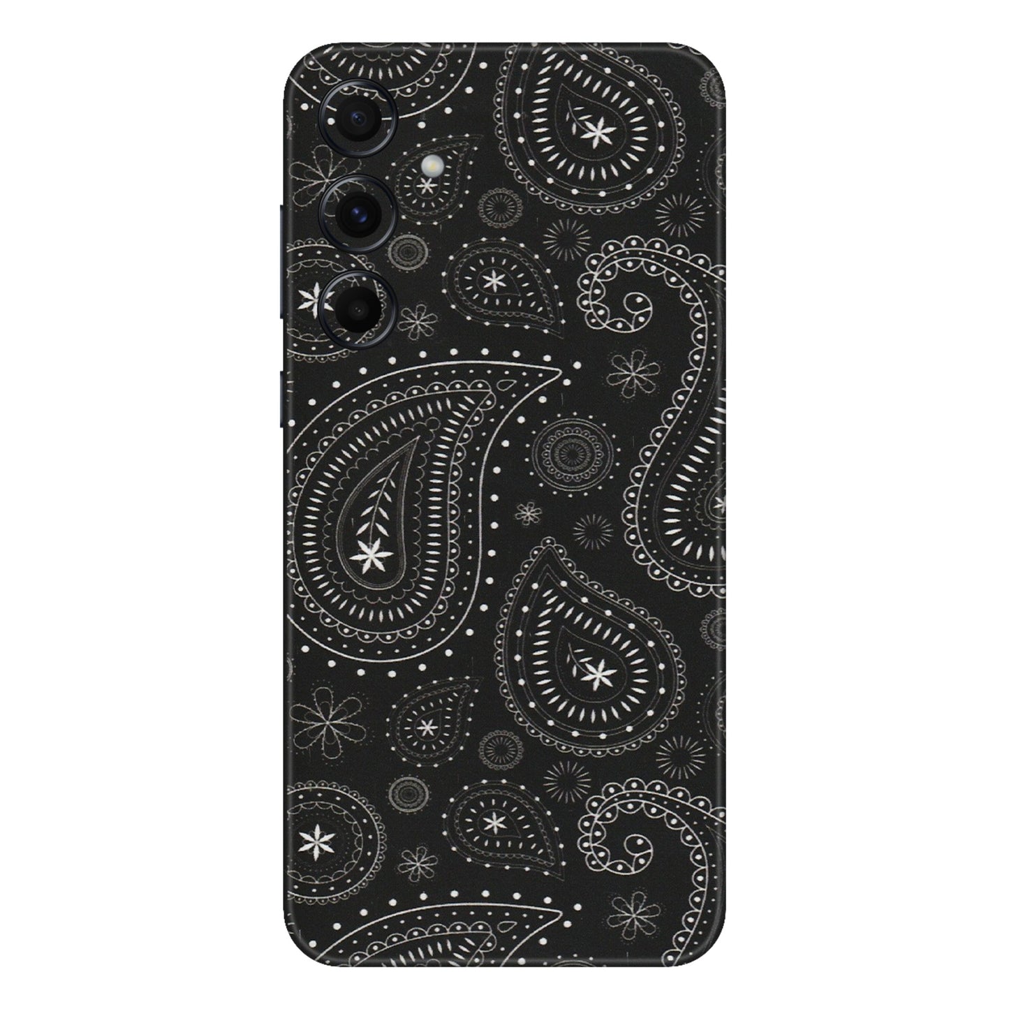 Samsung A/S Series Phone Skins (All Models) - Black Sober Kerry - Matte Finish (M-37) Samsung Galaxy A55 (5G)