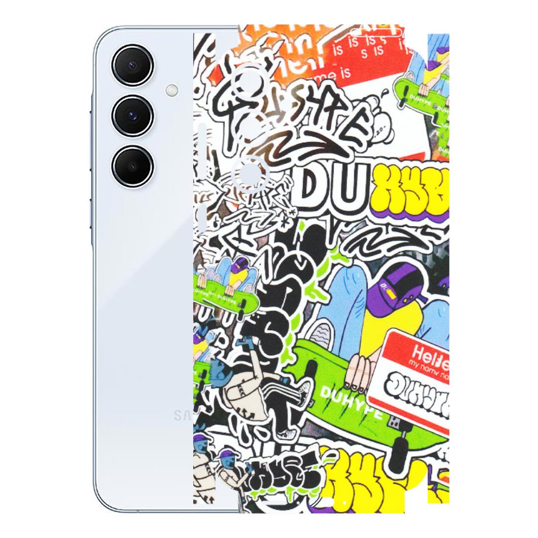 Samsung A/S Series Phone Skins (All Models) - Dope Graffiti - Matte Finish (M-61) Samsung Galaxy A55 (5G)