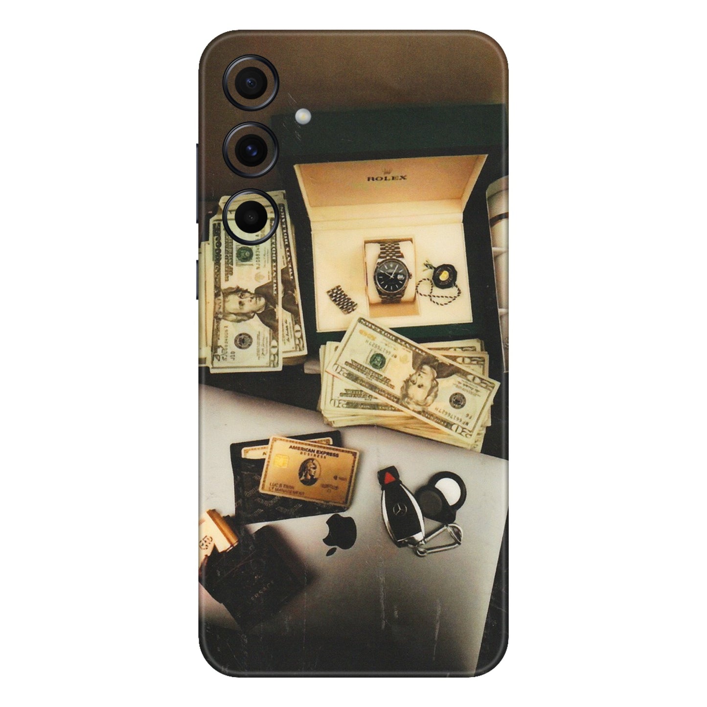 Samsung A/S Series Phone Skins (All Models) - Luxury Lifestyle - Transparent Finish (T-11) Samsung Galaxy A55 (5G)