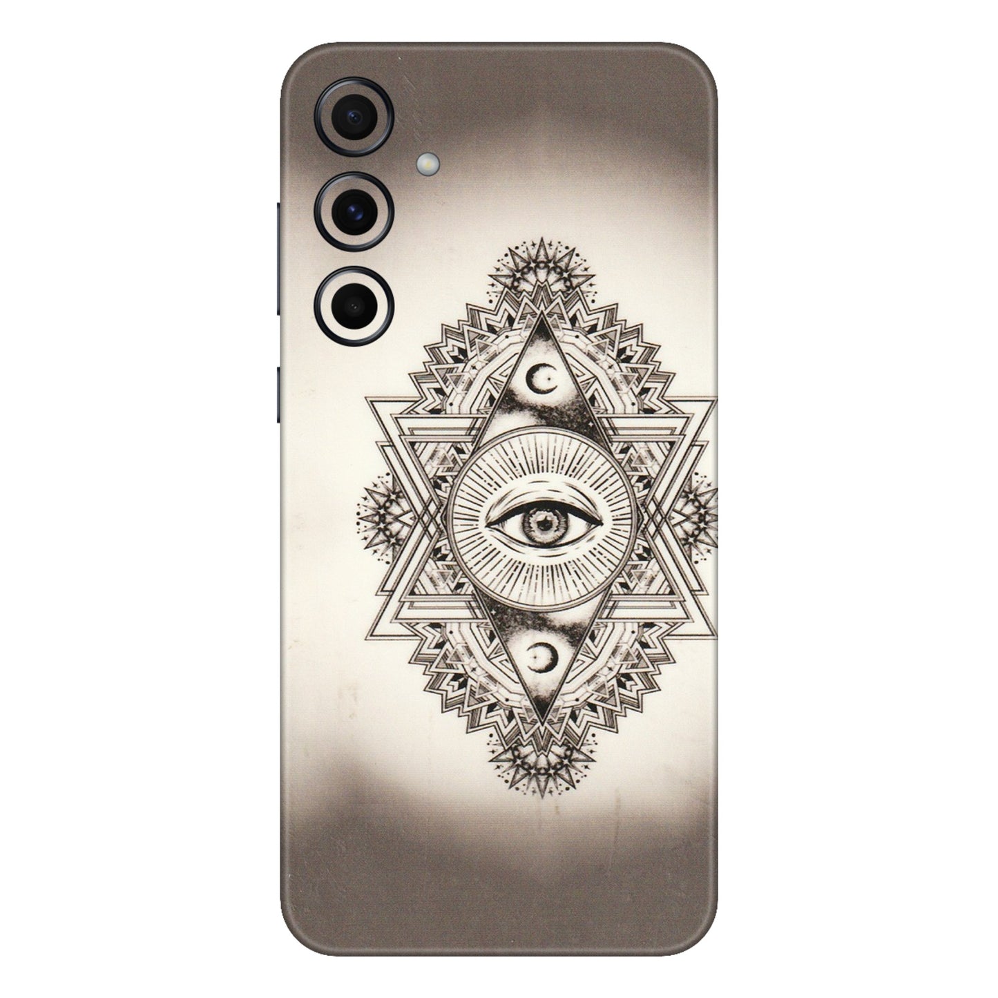 Samsung A/S Series Phone Skins (All Models) - Illuminati Great Eye - Transparent Finish (T-14) Samsung Galaxy A55 (5G)
