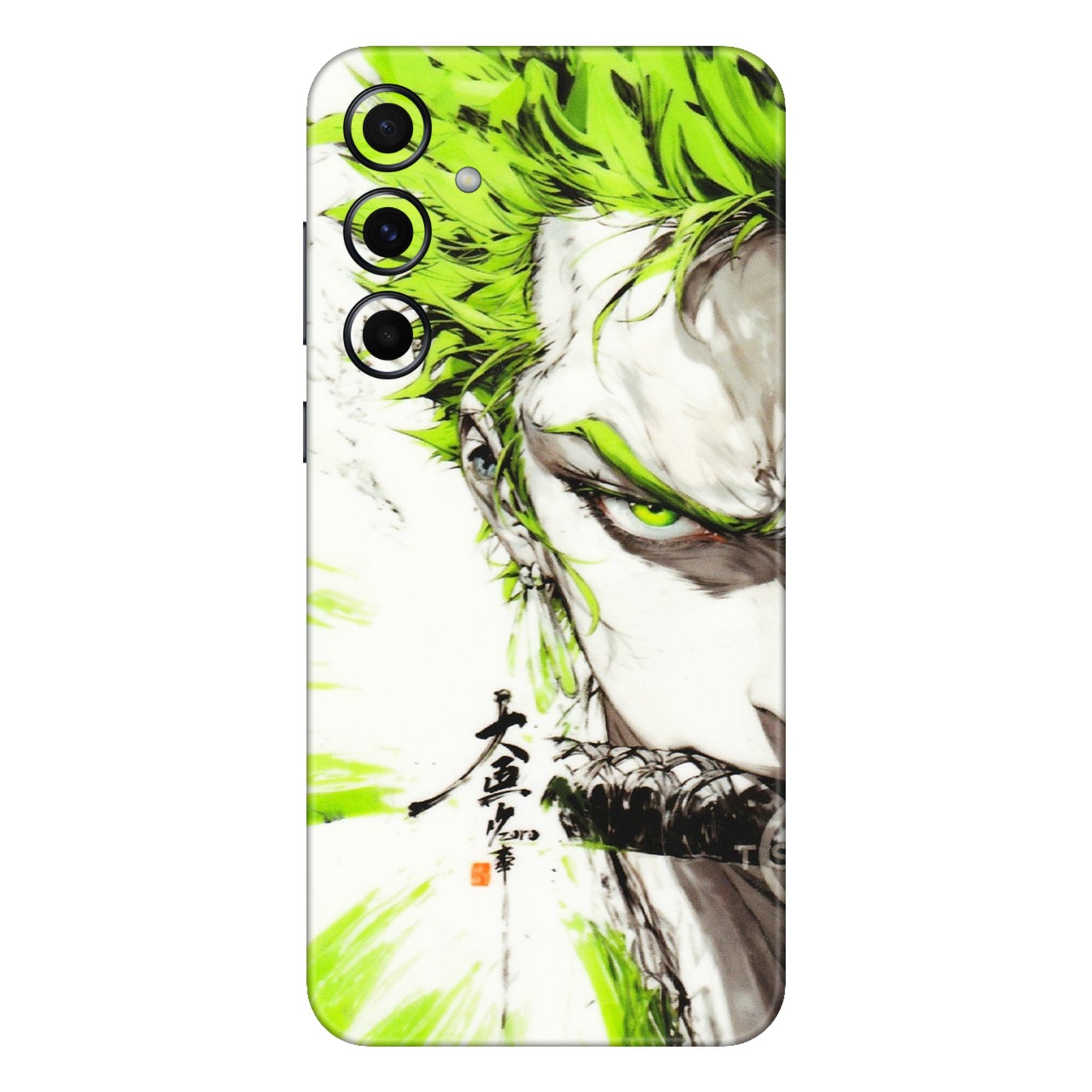 Samsung A/S Series Phone Skins (All Models) - Roro Taku Anime - Transparent Finish (T-18) Samsung Galaxy A55 (5G)