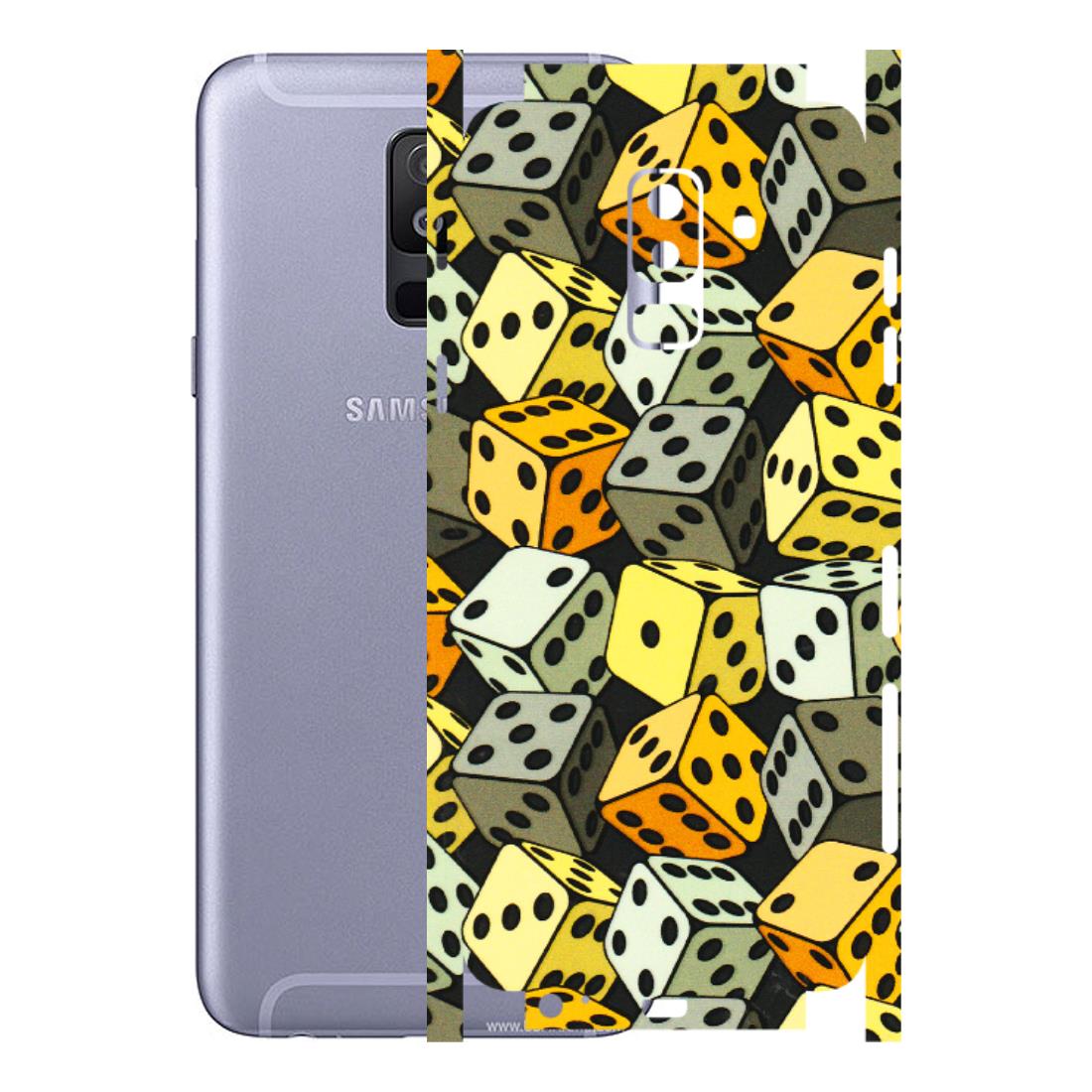 Samsung A/S Series Phone Skins (All Models) - Dices Of Life - 3D Embossed Finish (L-04) Samsung Galaxy A6 Plus 2018