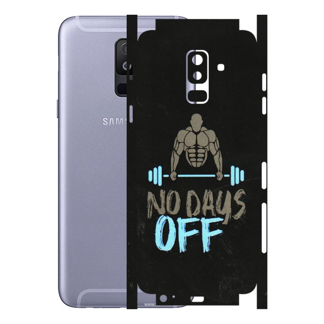 Samsung A/S Series Phone Skins (All Models) - Gym Lover - 3D Embossed Finish (L-127) Samsung Galaxy A6 Plus 2018
