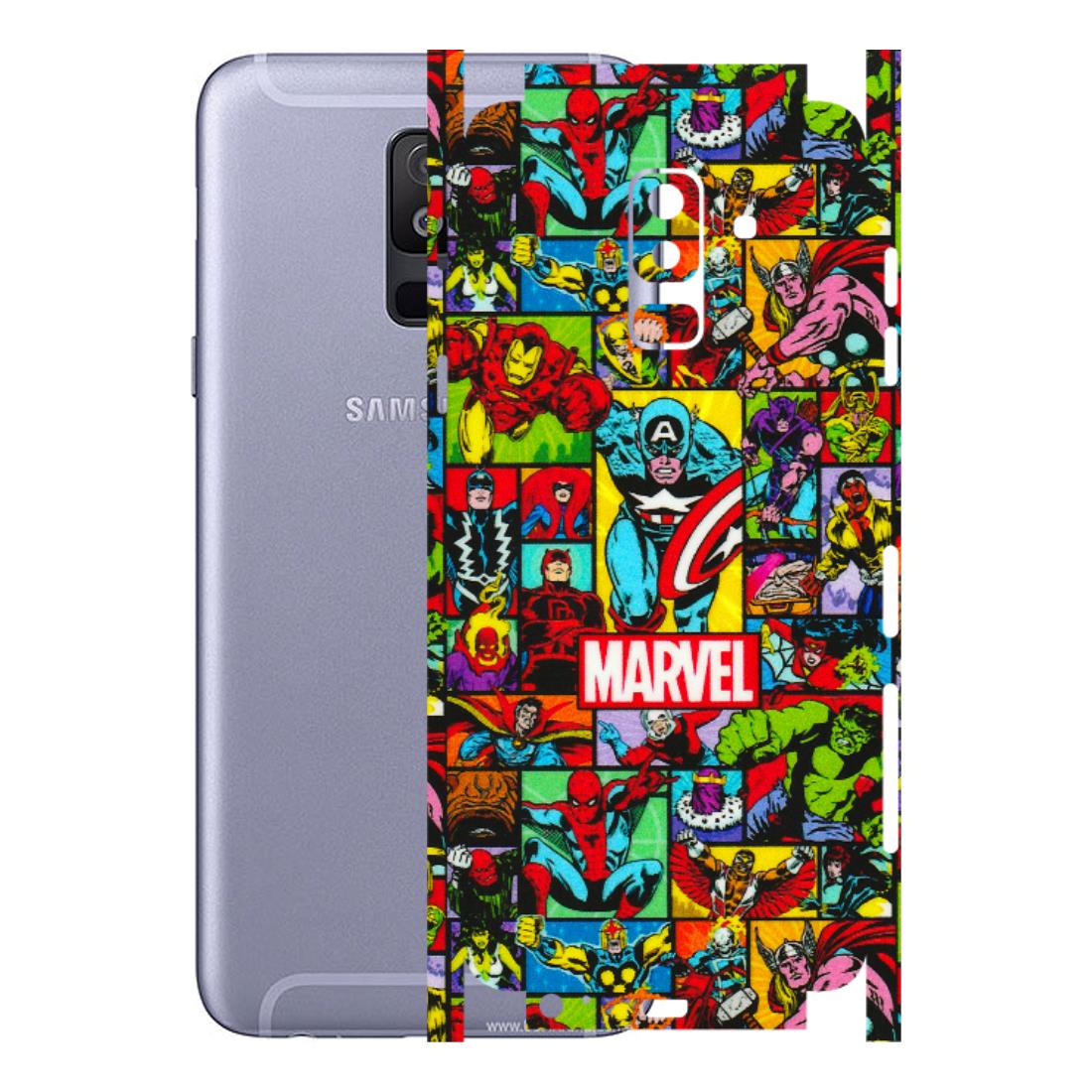 Samsung A/S Series Phone Skins (All Models) - MARVELOUS Comic Characters - 3D Embossed Finish (L-129) Samsung Galaxy A6 Plus 2018