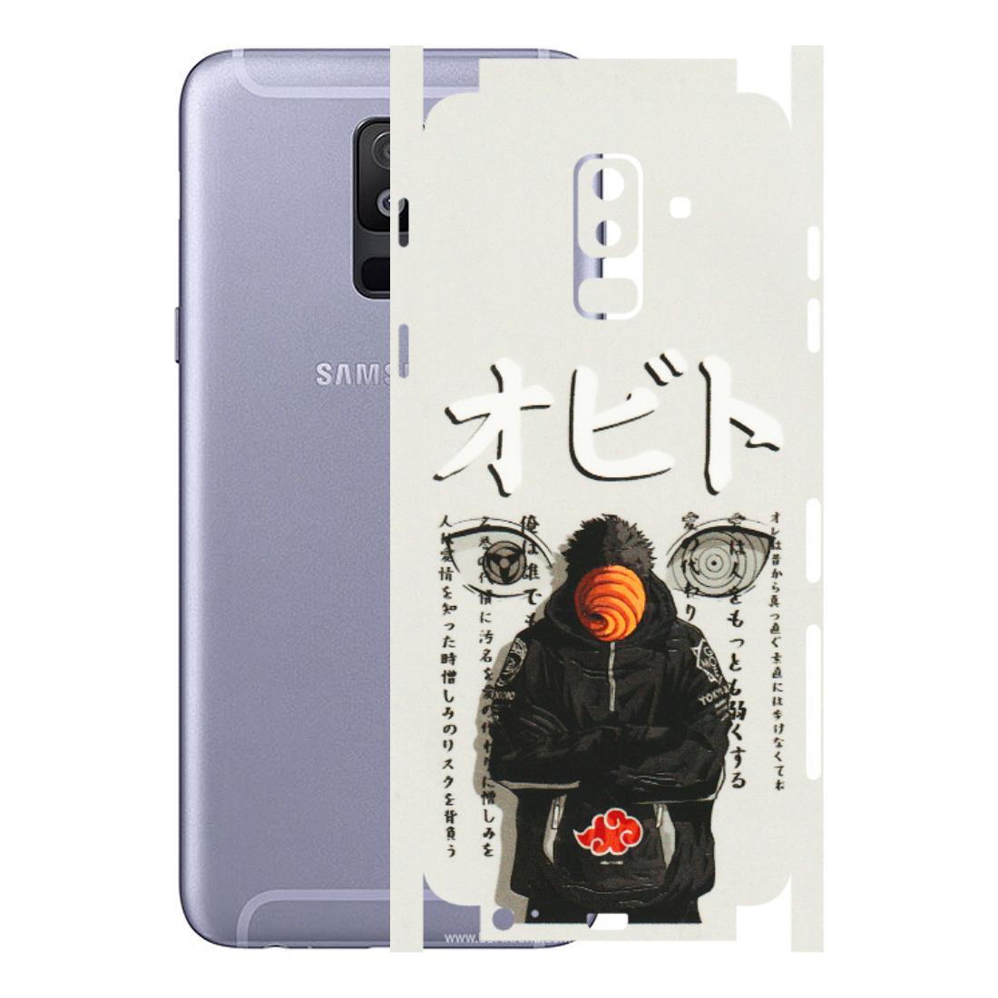 Samsung A/S Series Phone Skins (All Models) - Obito Anime Eye - 3D Embossed Finish (L-19) Samsung Galaxy A6 Plus 2018