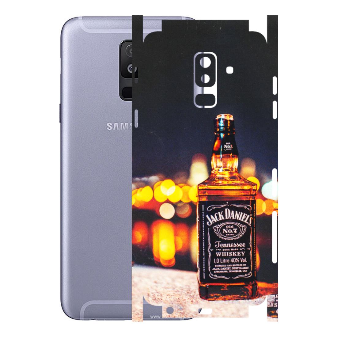 Samsung A/S Series Phone Skins (All Models) - JD Whiskey Bottle - 3D Embossed Finish (L-20) Samsung Galaxy A6 Plus 2018