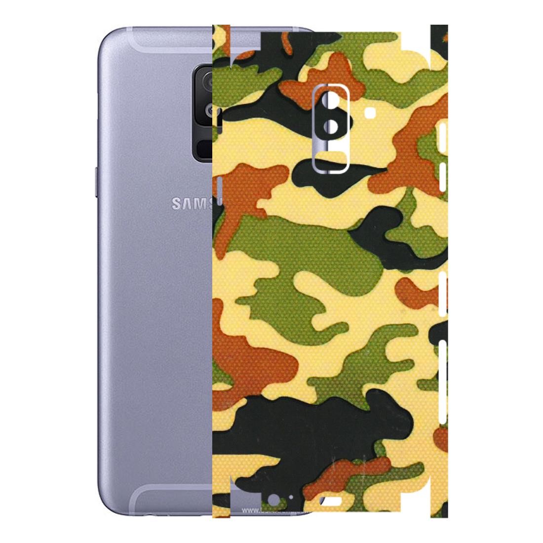 Samsung A/S Series Phone Skins (All Models) - Indian Military - 3D Embossed Finish (L-234) Samsung Galaxy A6 Plus 2018