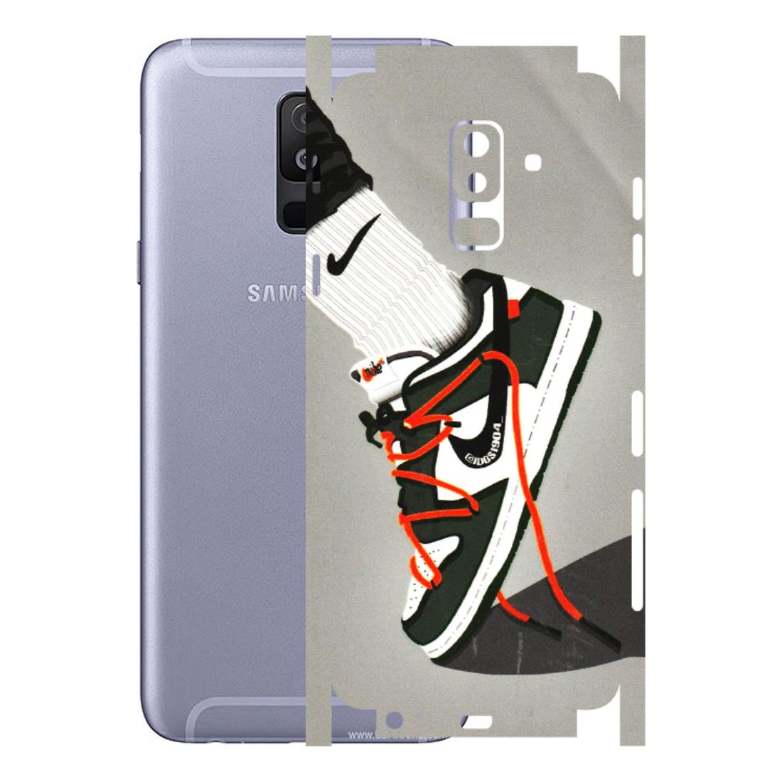 Samsung A/S Series Phone Skins (All Models) - New Grey Sneaker - 3D Embossed Finish (L-261) Samsung Galaxy A6 Plus 2018