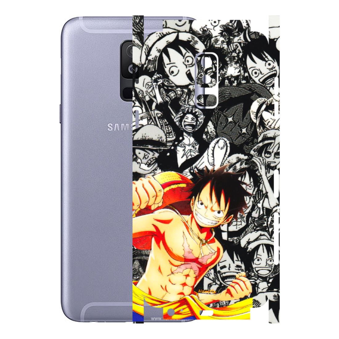 Samsung A/S Series Phone Skins (All Models) - Anime Comics Games Doodles - 3D Embossed Finish (L-27) Samsung Galaxy A6 Plus 2018