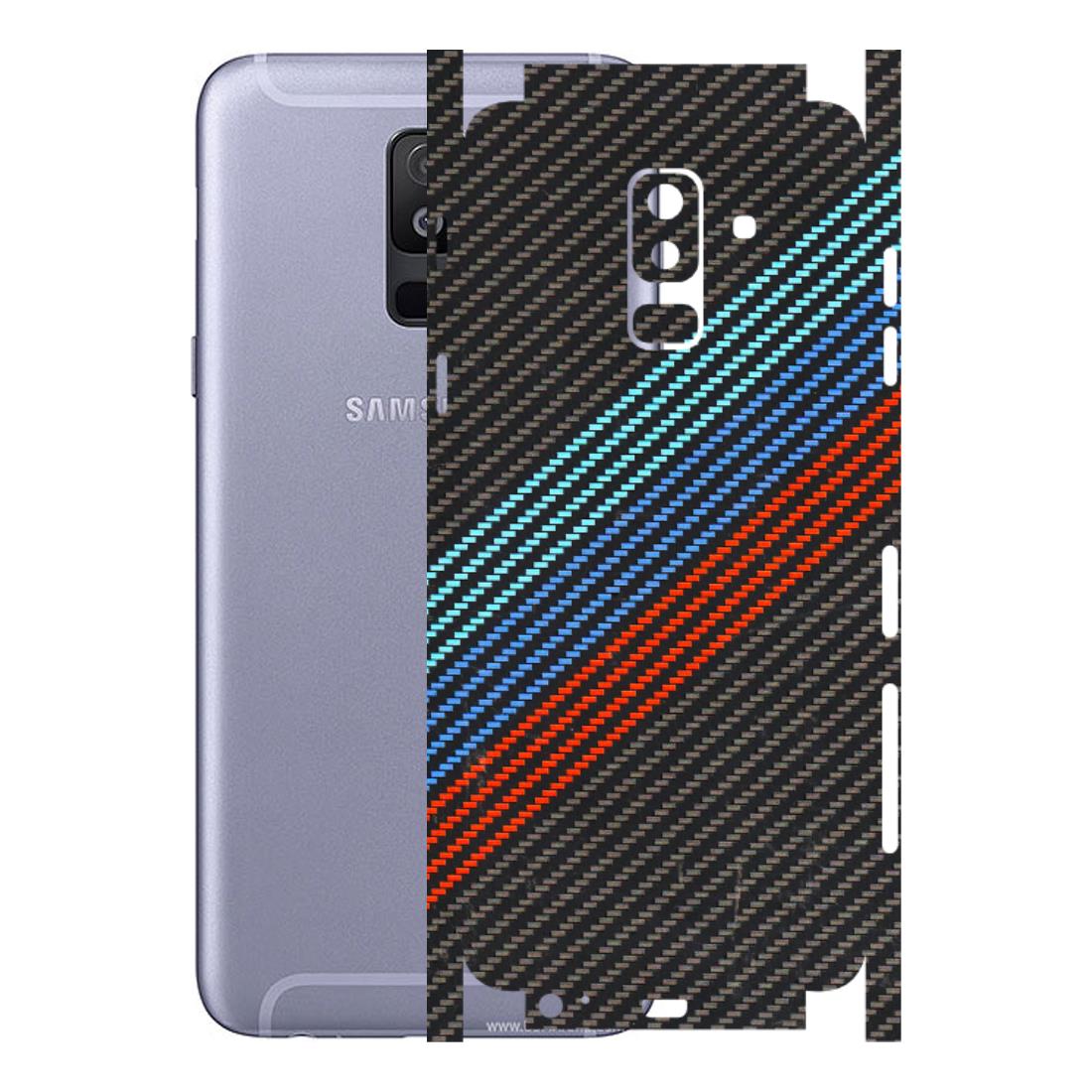 Samsung A/S Series Phone Skins (All Models) - Carbon BM - 3D Embossed Finish (L-302) Samsung Galaxy A6 Plus 2018