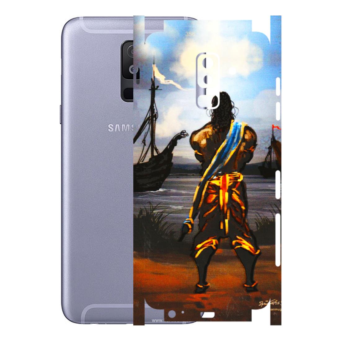 Samsung A/S Series Phone Skins (All Models) - Heavenly God Figure - 3D Embossed Finish (L-34) Samsung Galaxy A6 Plus 2018