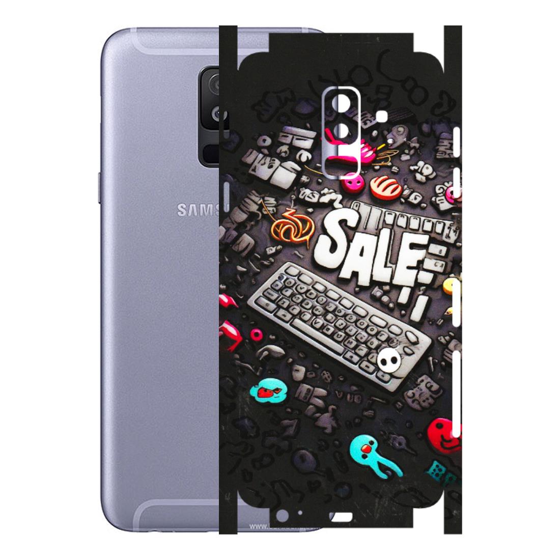 Samsung A/S Series Phone Skins (All Models) - Gadgets Sale - 3D Embossed Finish (L-50) Samsung Galaxy A6 Plus 2018