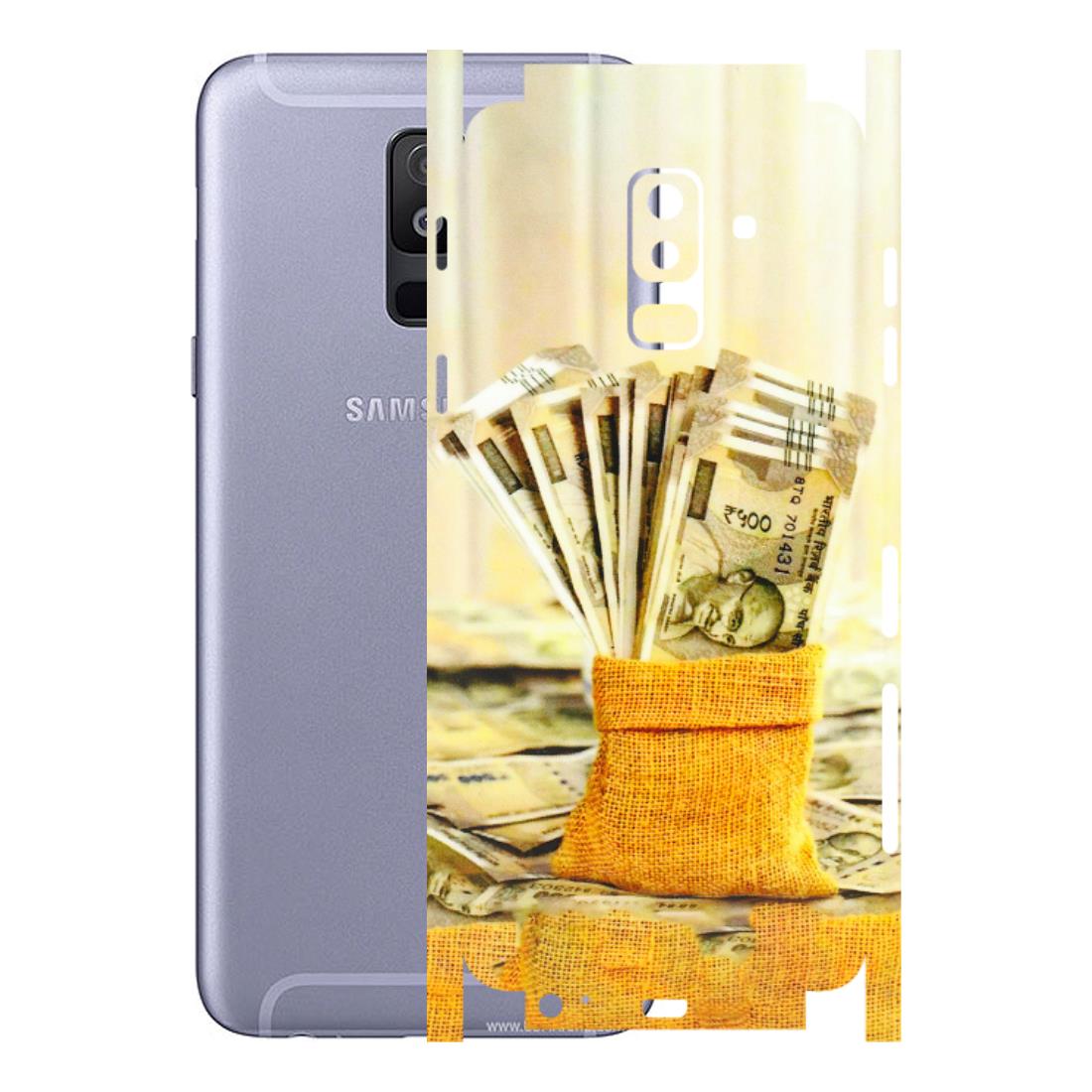 Samsung A/S Series Phone Skins (All Models) - Show Me The Money - 3D Embossed Finish (L-52) Samsung Galaxy A6 Plus 2018