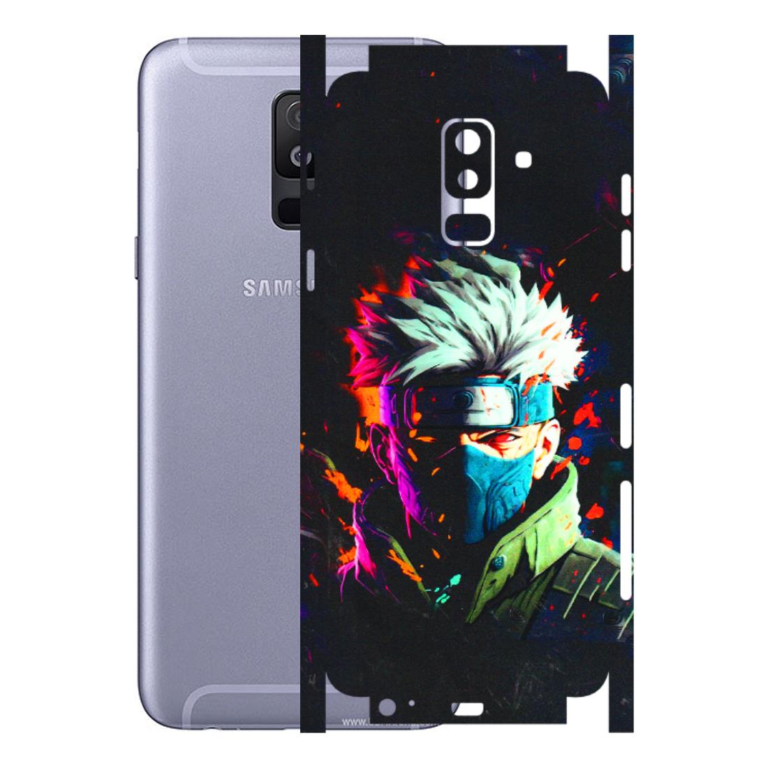 Samsung A/S Series Phone Skins (All Models) - Anime Cool Character - 3D Embossed Finish (L-59) Samsung Galaxy A6 Plus 2018