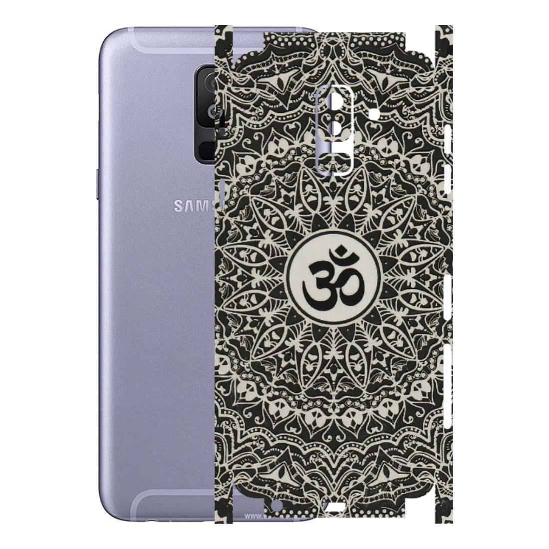Samsung A/S Series Phone Skins (All Models) - Aum Elegant Mandala - 3D Embossed Finish (L-62) Samsung Galaxy A6 Plus 2018