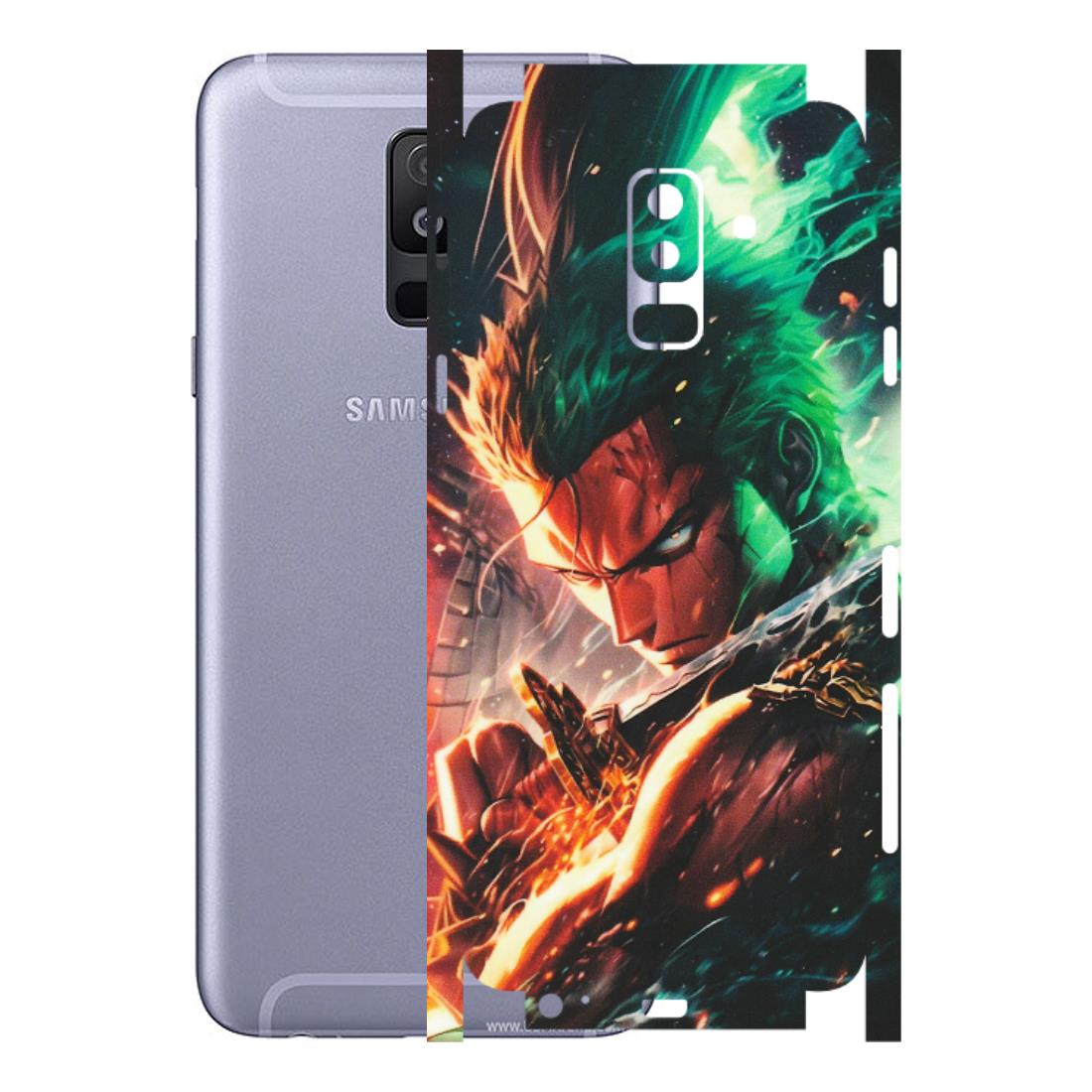 Samsung A/S Series Phone Skins (All Models) - Anime Gojo Sword - Matte Finish (M-32) Samsung Galaxy A6 Plus 2018