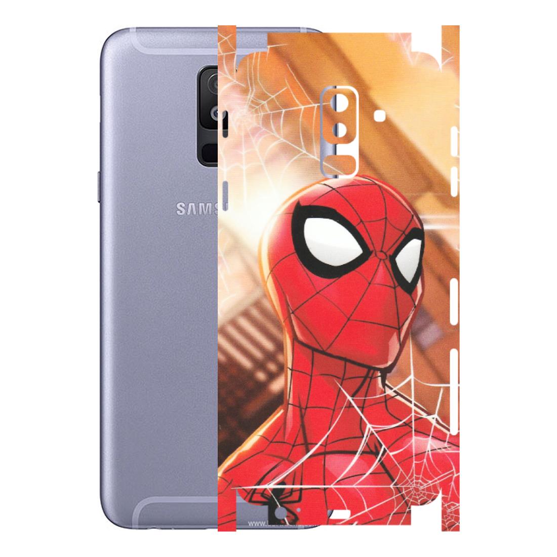 Samsung A/S Series Phone Skins (All Models) - Spiderman Face New - Matte Finish (M-41) Samsung Galaxy A6 Plus 2018