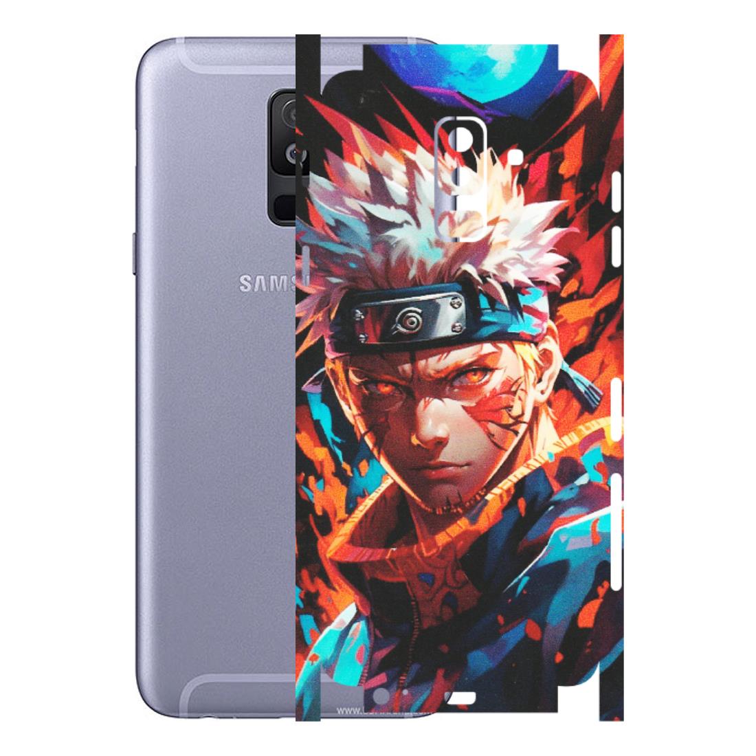 Samsung A/S Series Phone Skins (All Models) - Anime Ferocious Character - Matte Finish (M-44) Samsung Galaxy A6 Plus 2018