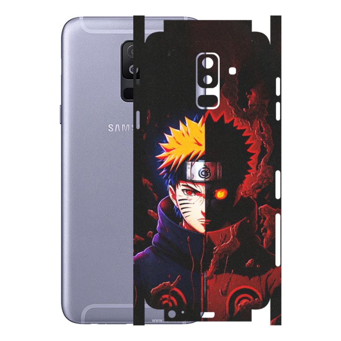 Samsung A/S Series Phone Skins (All Models) - Naruto X Evil - Matte Finish (M-70) Samsung Galaxy A6 Plus 2018
