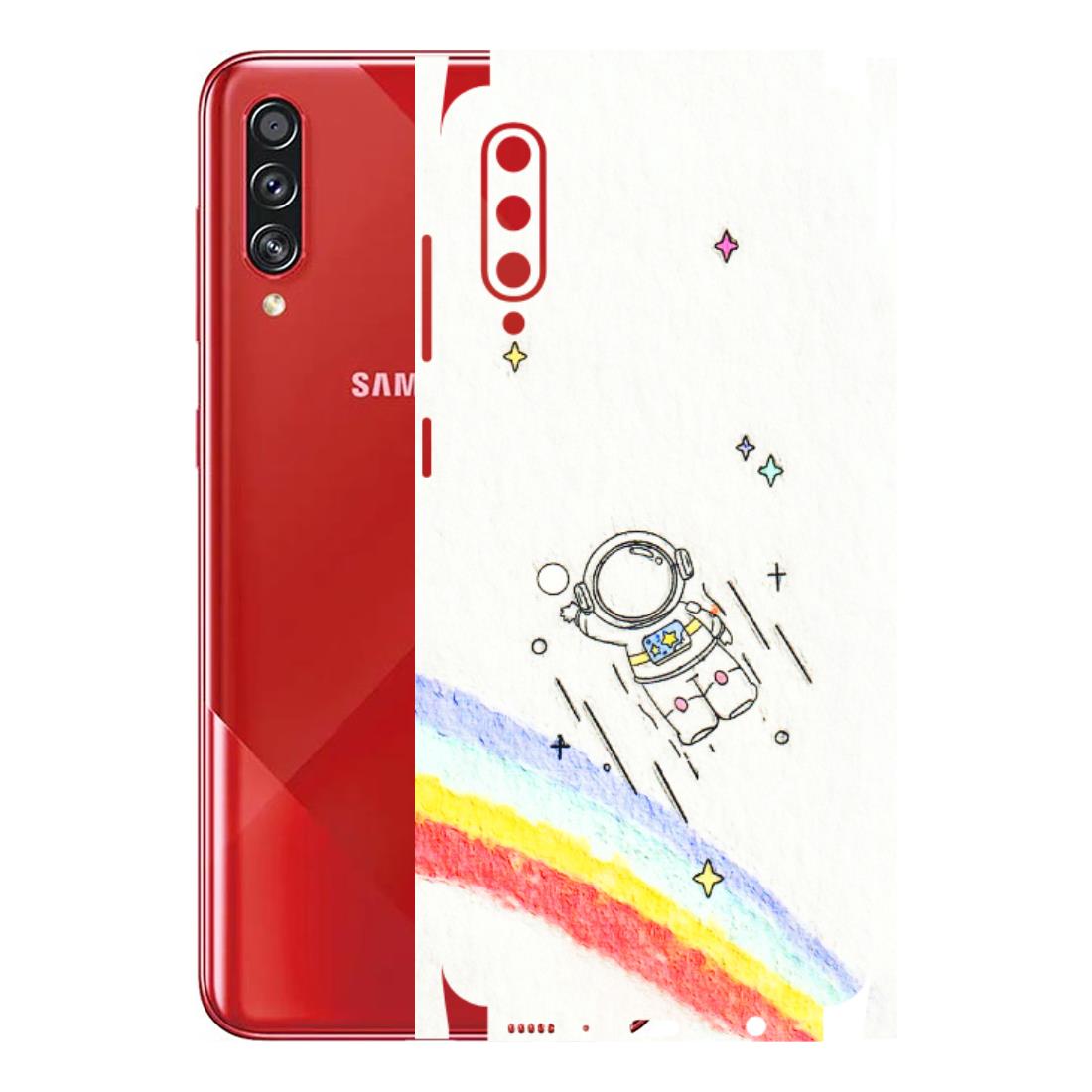 Samsung A/S Series Phone Skins (All Models) - Milkyway Astronaut - 3D Embossed Finish (L-110) Samsung Galaxy A70s