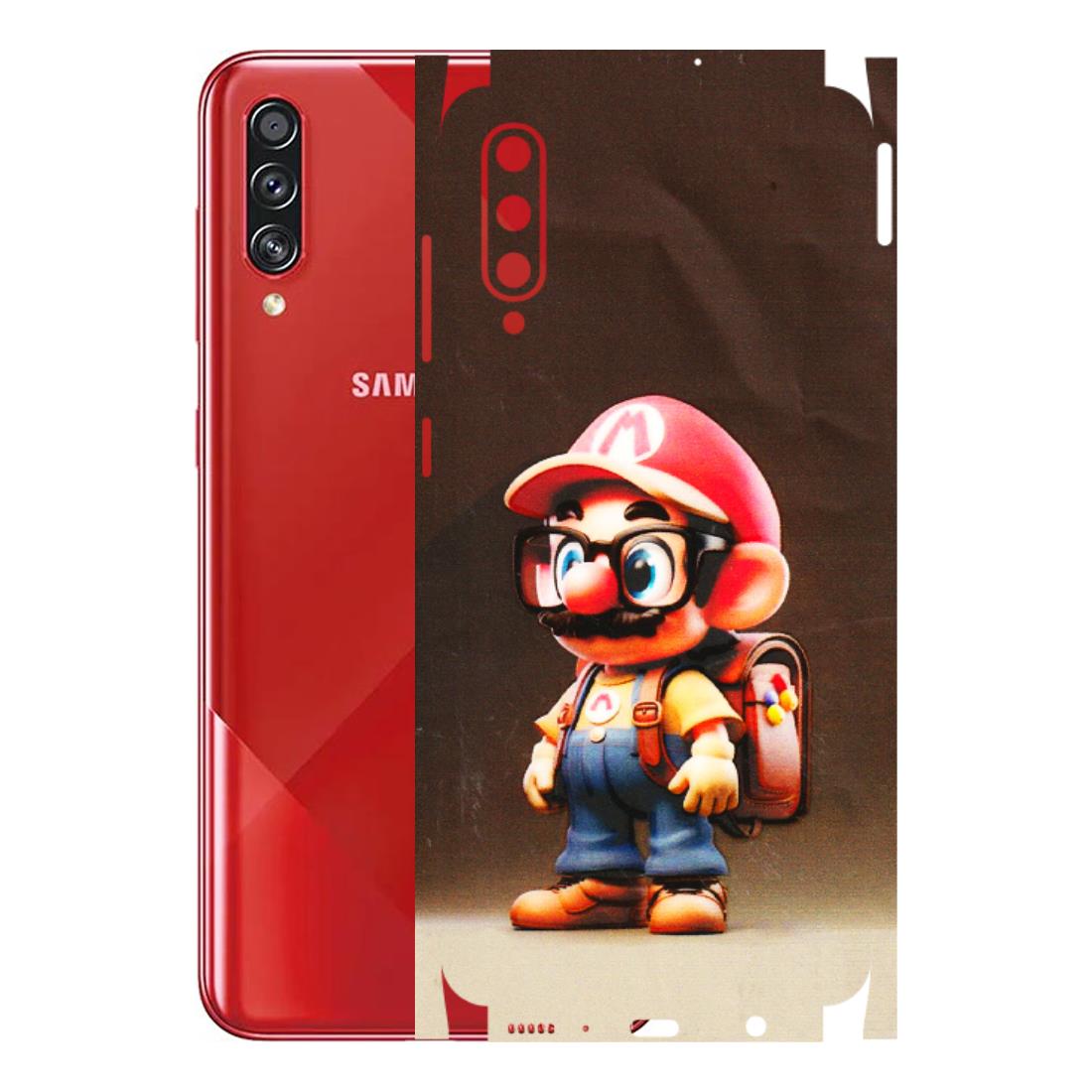 Samsung A/S Series Phone Skins (All Models) - Little Mario - 3D Embossed Finish (L-119) Samsung Galaxy A70s