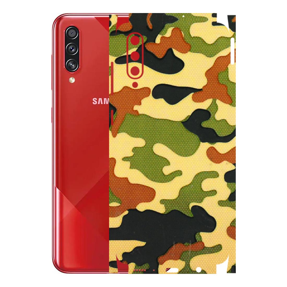 Samsung A/S Series Phone Skins (All Models) - Indian Military - 3D Embossed Finish (L-234) Samsung Galaxy A70s