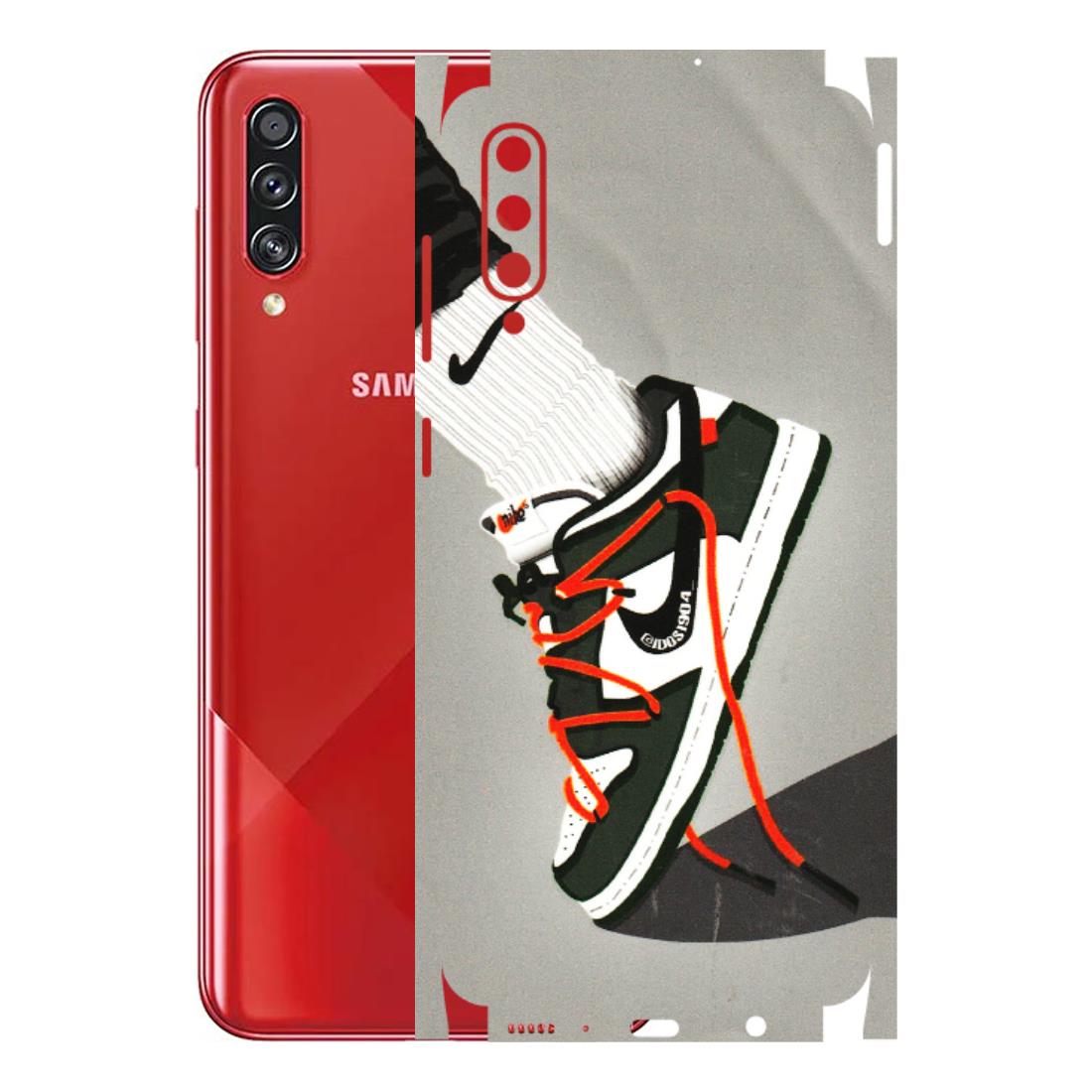 Samsung A/S Series Phone Skins (All Models) - New Grey Sneaker - 3D Embossed Finish (L-261) Samsung Galaxy A70s