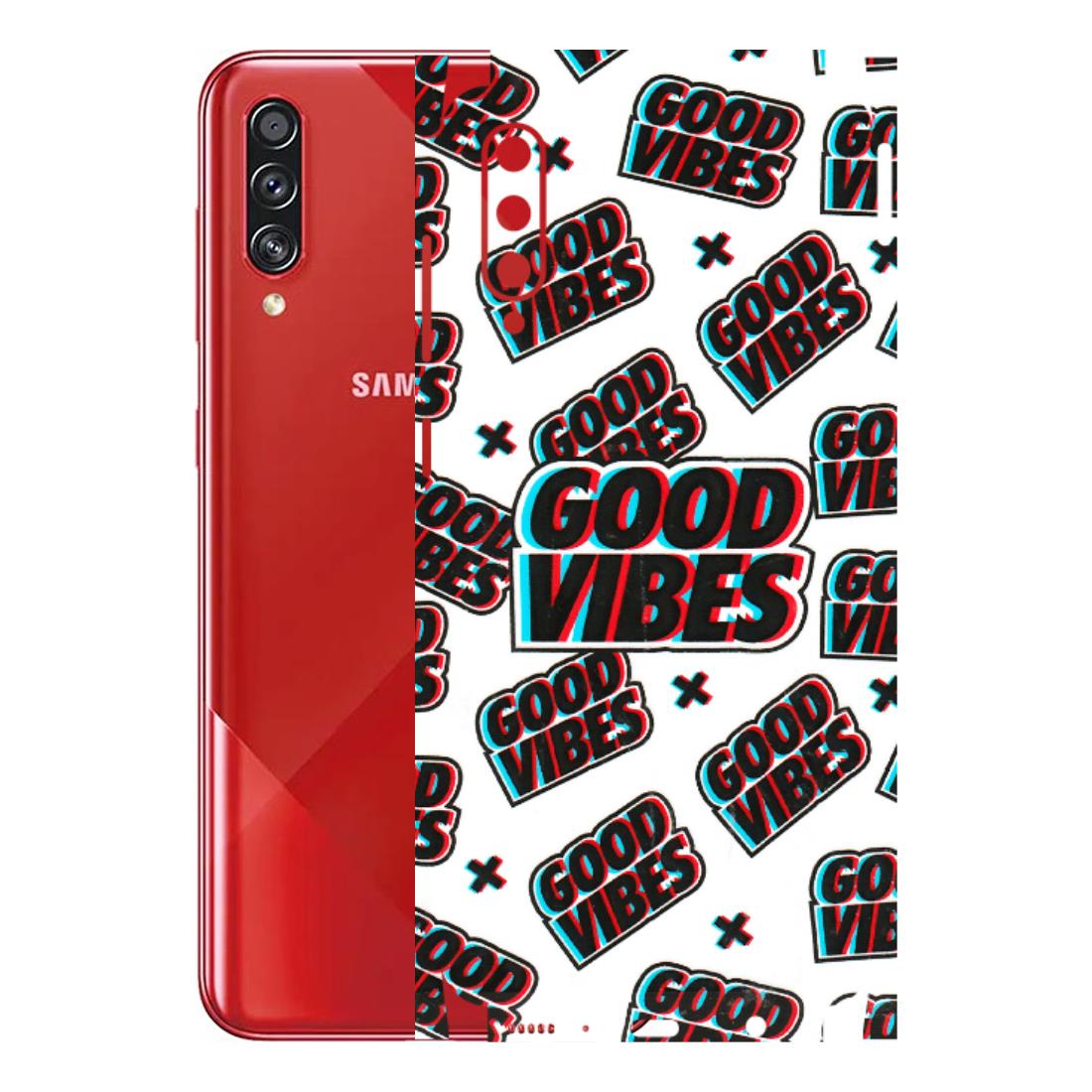 Samsung A/S Series Phone Skins (All Models) - Good Vibes - 3D Embossed Finish (L-282) Samsung Galaxy A70s