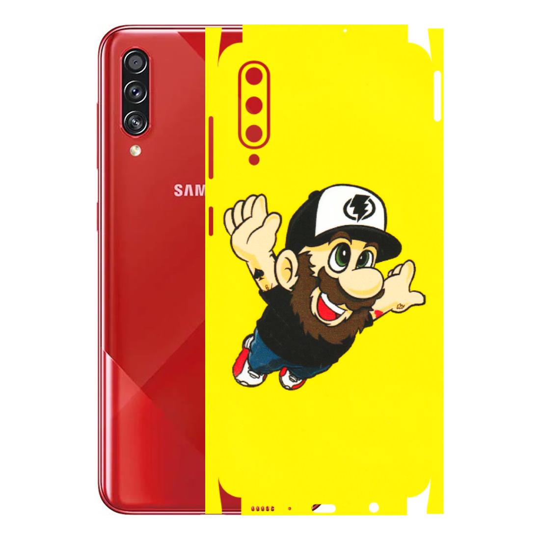 Samsung A/S Series Phone Skins (All Models) - Flying Beardo - 3D Embossed Finish (L-60) Samsung Galaxy A70s