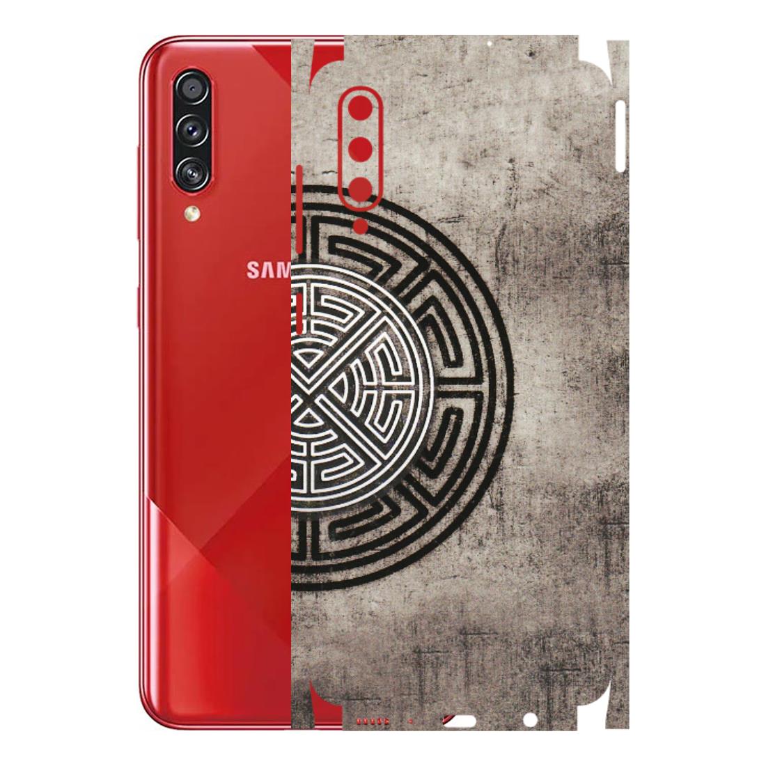 Samsung A/S Series Phone Skins (All Models) - Mysterious Circular Design - 3D Embossed Finish (L-63) Samsung Galaxy A70s