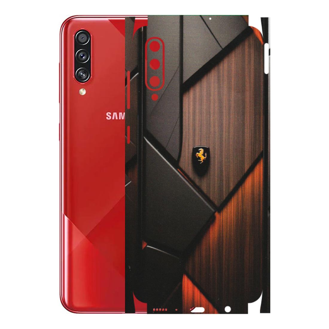Samsung A/S Series Phone Skins (All Models) - Lambo Beauty Wood Pattern Sober - Matte Finish (M-51) Samsung Galaxy A70s