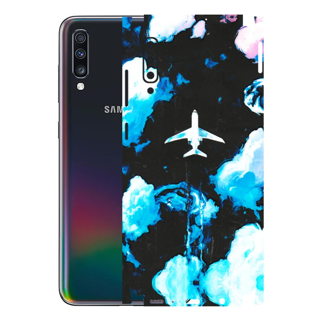 Samsung A/S Series Phone Skins (All Models) - Travel In Airline - 3D Embossed Finish (L-264) Samsung Galaxy A70