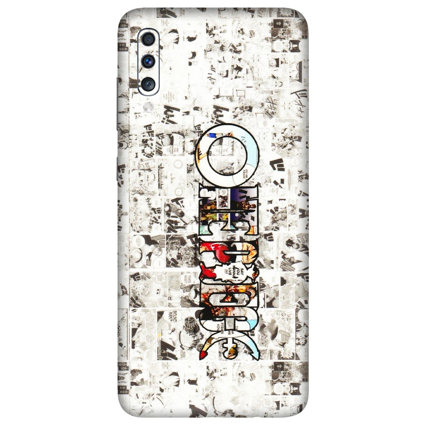 Samsung A/S Series Phone Skins (All Models) - One Piece Manga - 3D Embossed Finish (L-26) Samsung Galaxy A70