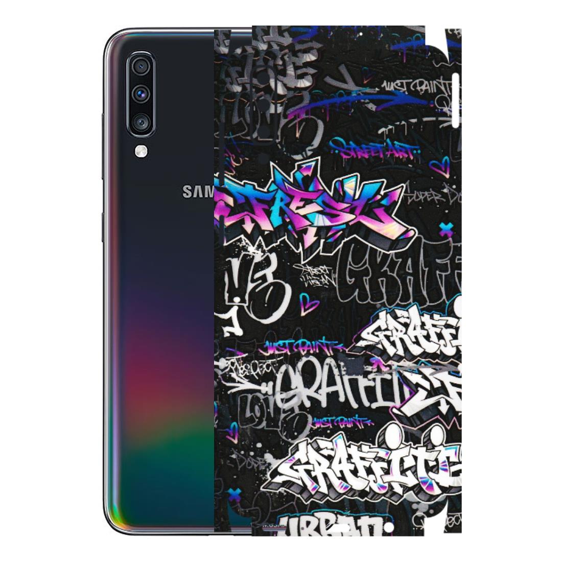 Samsung A/S Series Phone Skins (All Models) - Graffiti Killer - 3D Embossed Finish (L-274) Samsung Galaxy A70