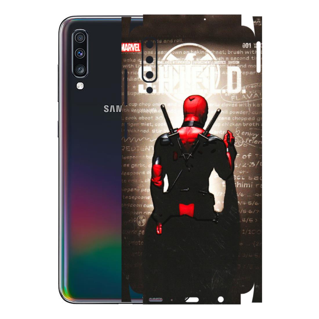 Samsung A/S Series Phone Skins (All Models) - Deadpool - 3D Embossed Finish (L-56) Samsung Galaxy A70