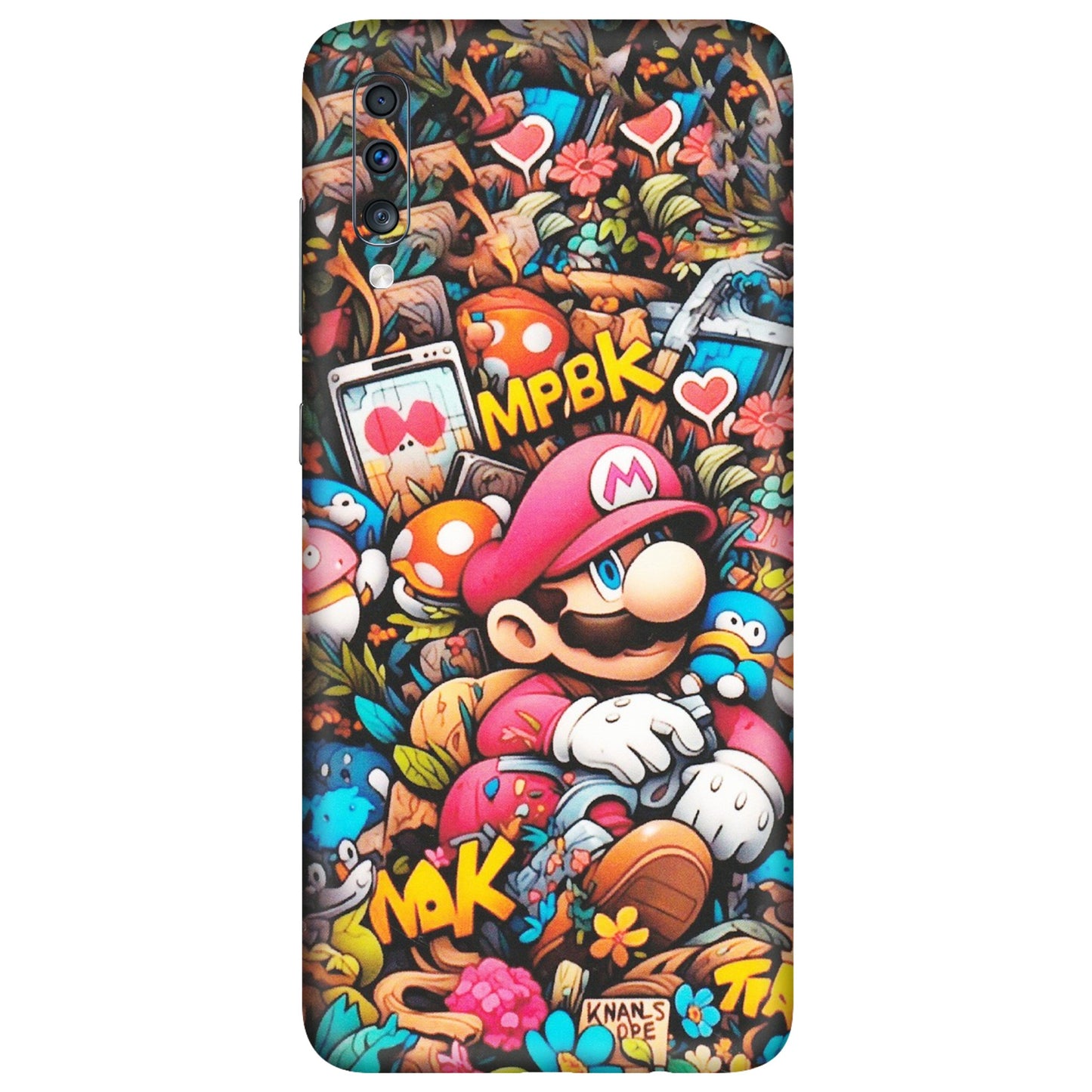 Samsung A/S Series Phone Skins (All Models) - Super Mario Bros Artistic - Matte Finish (M-173) Samsung Galaxy A70