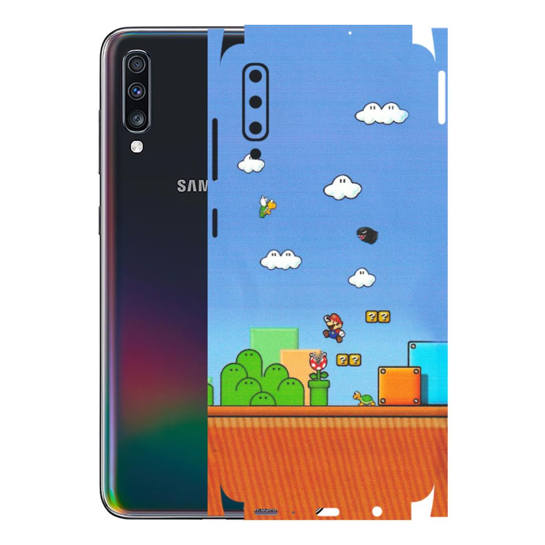 Samsung A/S Series Phone Skins (All Models) - Mario Game Scene - Matte Finish (M-24) Samsung Galaxy A70