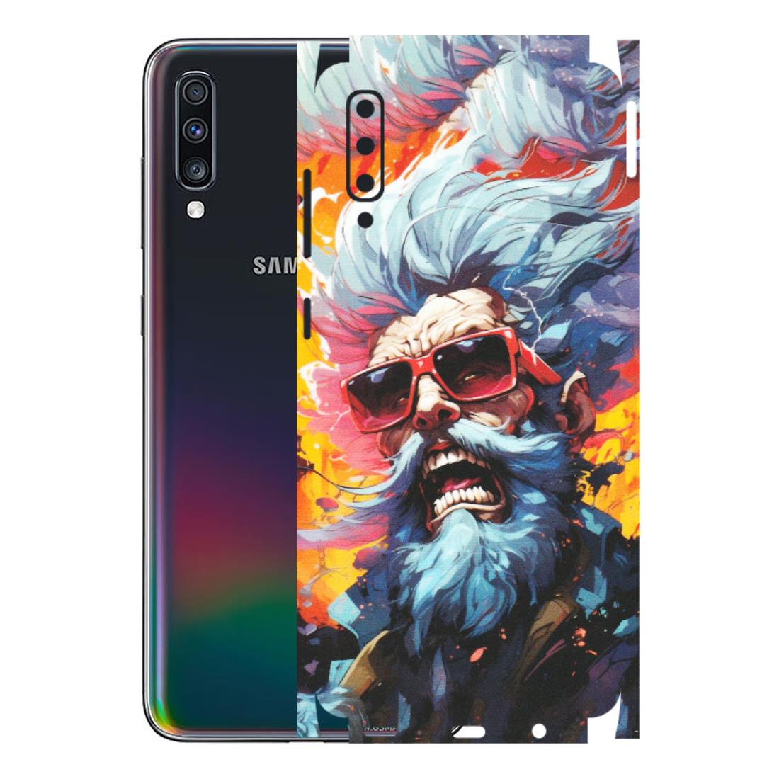 Samsung A/S Series Phone Skins (All Models) - Daddy Cool Character - Matte Finish (M-43) Samsung Galaxy A70