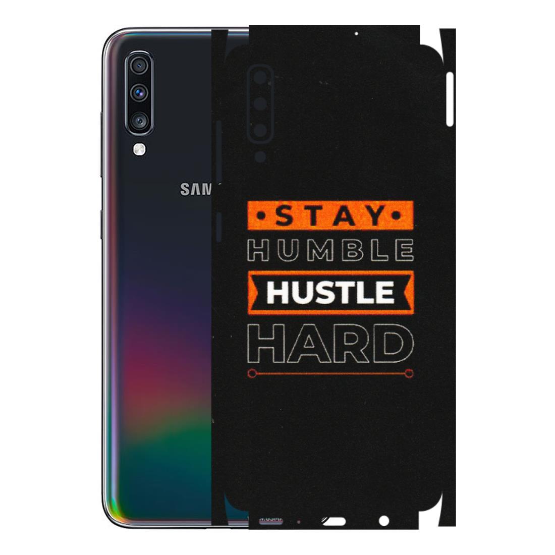 Samsung A/S Series Phone Skins (All Models) - Stay Humble Stay Hard - Matte Finish (M-48) Samsung Galaxy A70