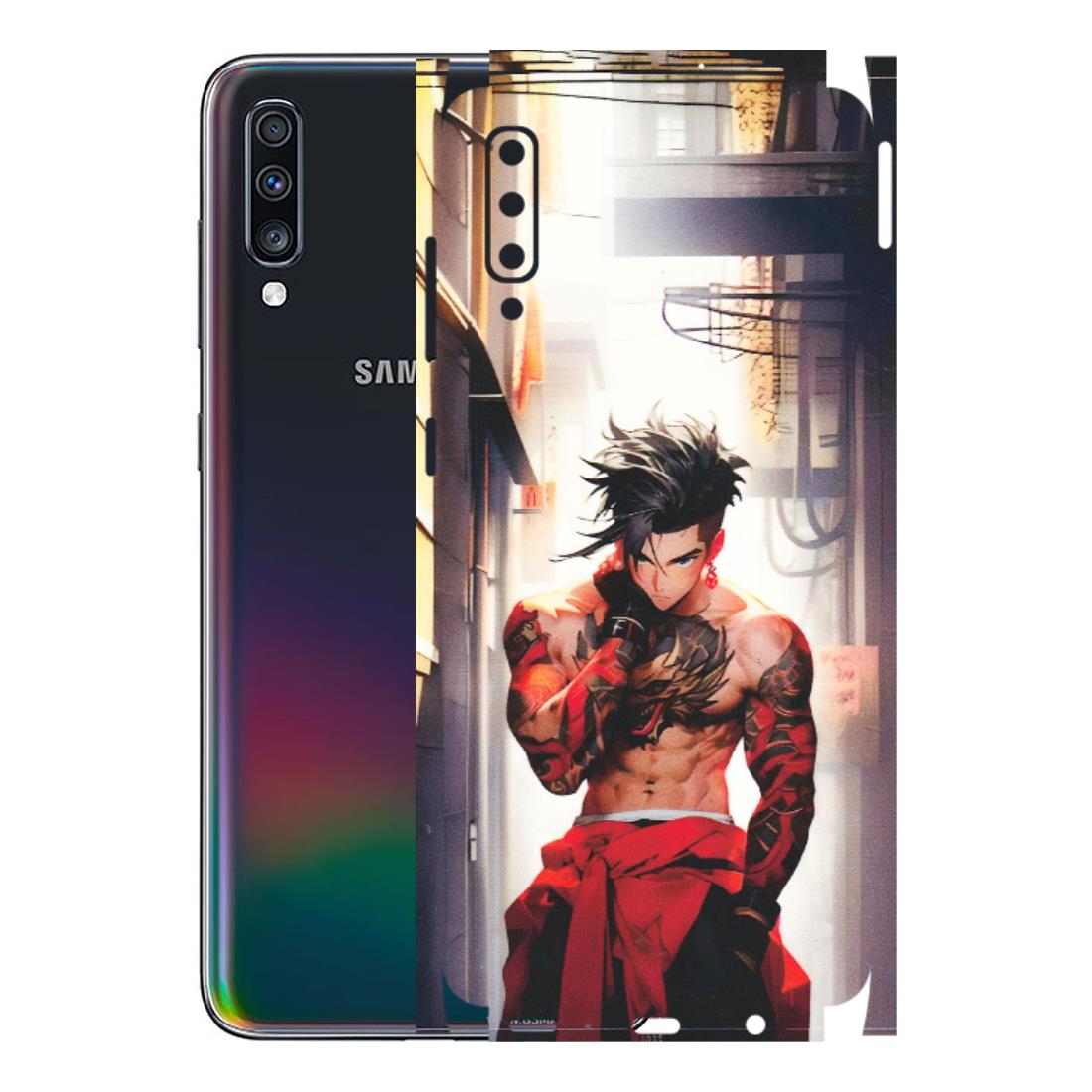 Samsung A/S Series Phone Skins (All Models) - In the streets of Japan - Matte Finish (M-77) Samsung Galaxy A70