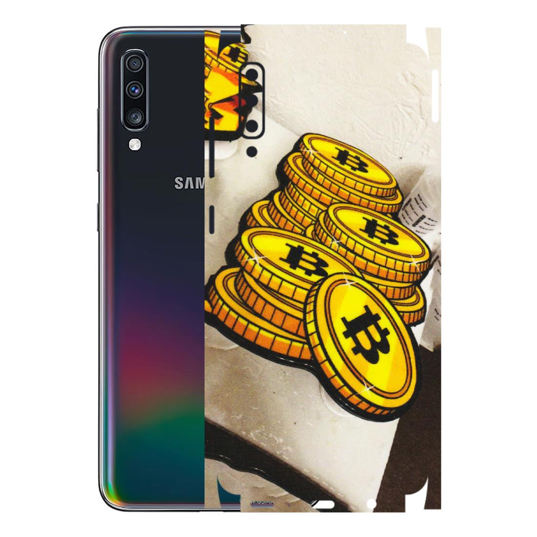Samsung A/S Series Phone Skins (All Models) - Billionaire Bitcoin Collection - Matte Finish (M-92) Samsung Galaxy A70