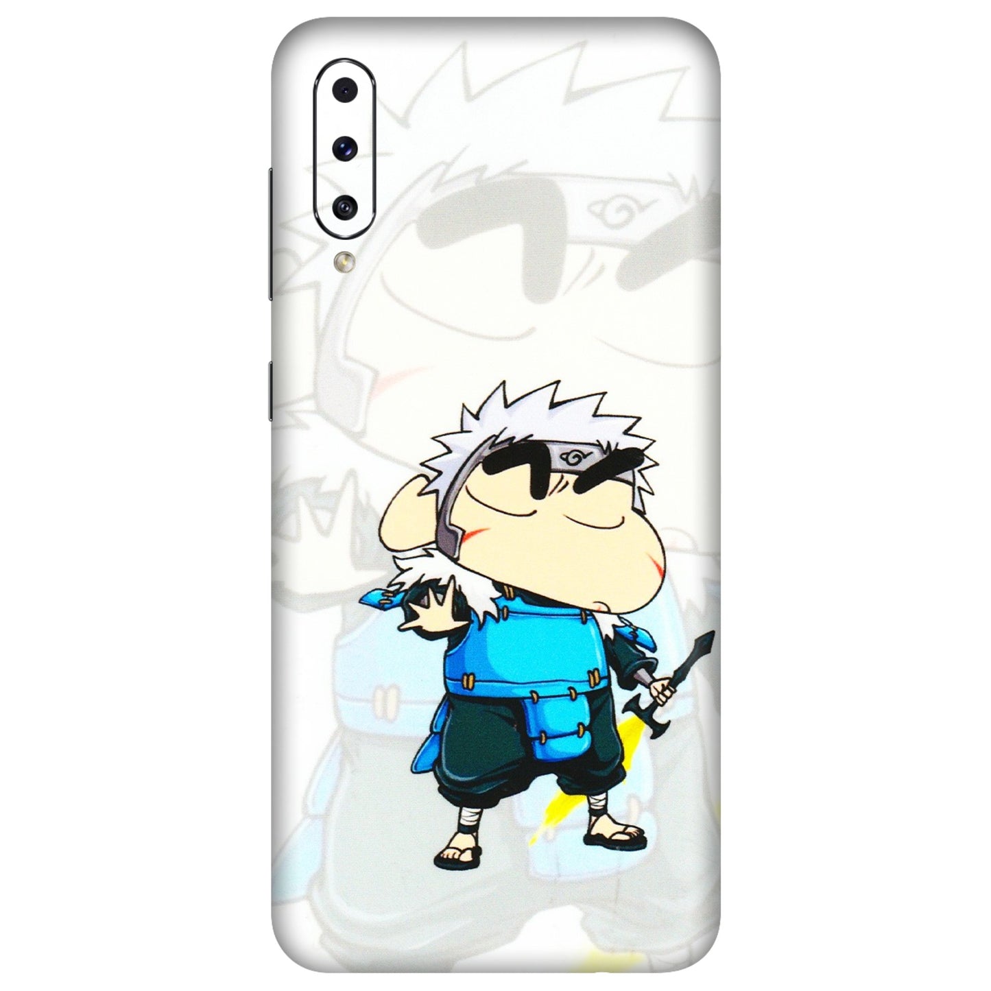 Samsung A/S Series Phone Skins (All Models) - Angry Young Shinchan - 3D Embossed Finish (L-226) Samsung Galaxy A70s