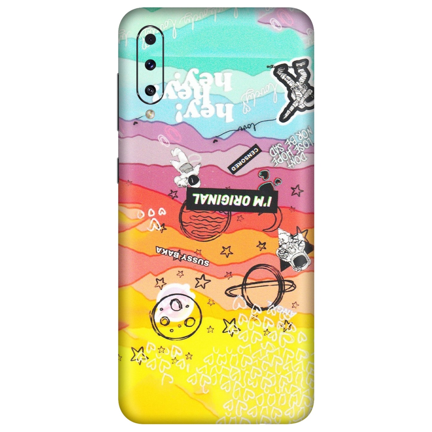 Samsung A/S Series Phone Skins (All Models) - The Original Astronaut - Matte Finish (M-79) Samsung Galaxy A70s