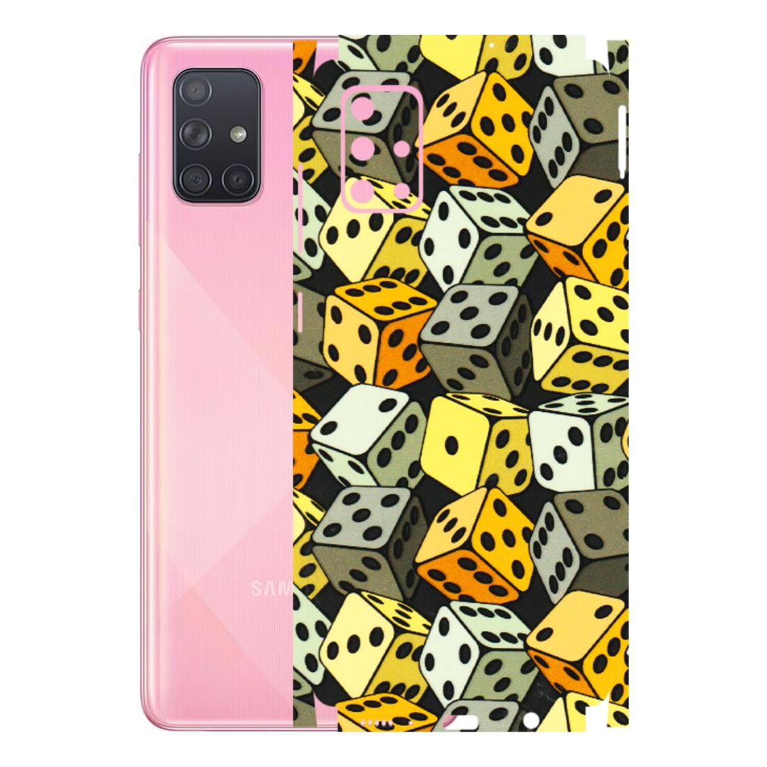 Samsung A/S Series Phone Skins (All Models) - Dices Of Life - 3D Embossed Finish (L-04) Samsung Galaxy A71
