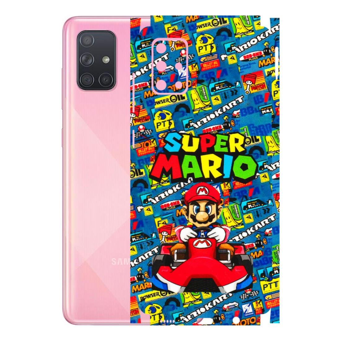 Samsung A/S Series Phone Skins (All Models) - Super Mario Kart - 3D Embossed Finish (L-140) Samsung Galaxy A71