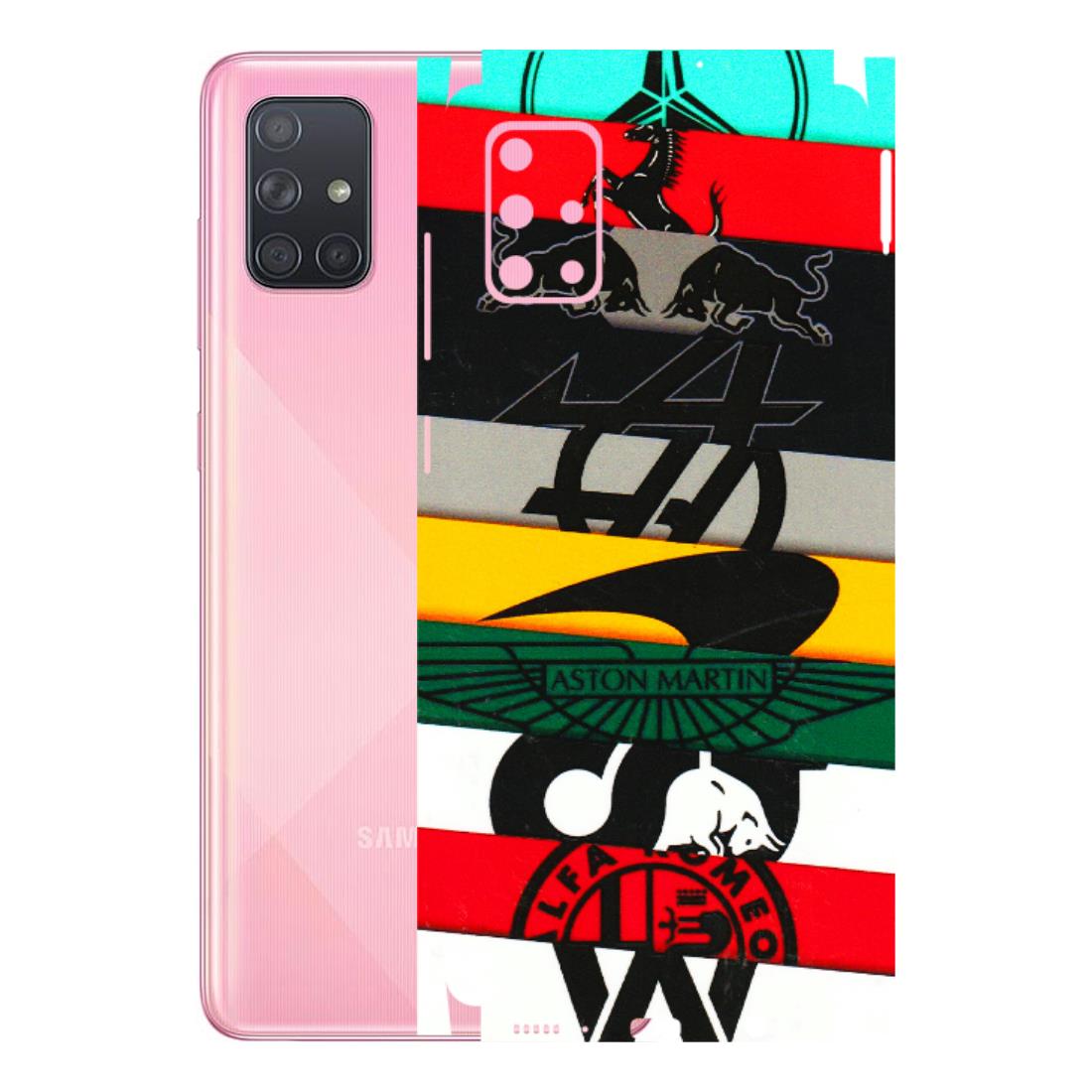 Samsung A/S Series Phone Skins (All Models) - Multi Designer Brands - 3D Embossed Finish (L-187) Samsung Galaxy A71