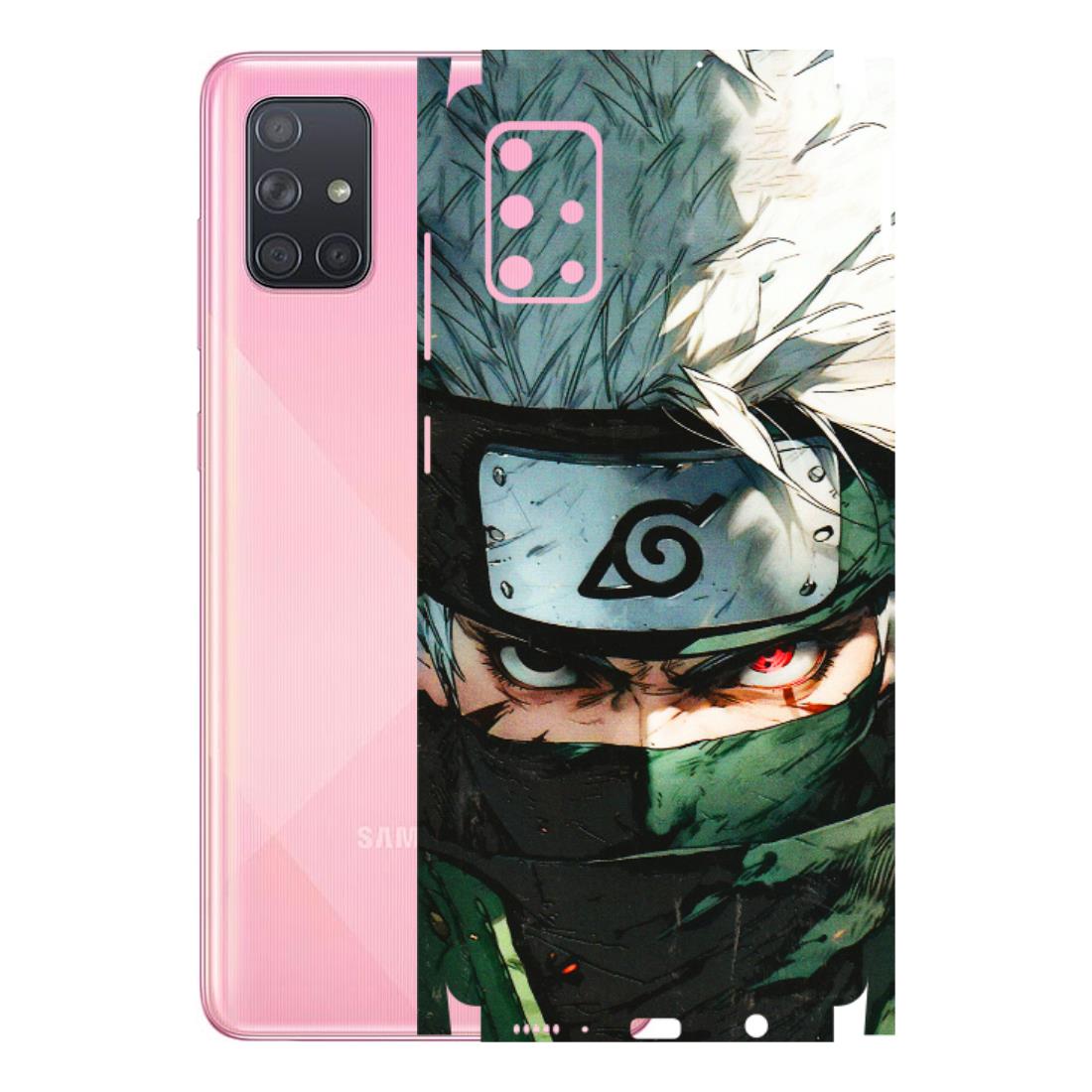 Samsung A/S Series Phone Skins (All Models) - Kakashi Red Eye Focus - 3D Embossed Finish (L-227) Samsung Galaxy A71